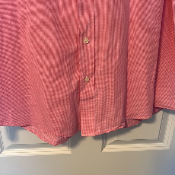 Men’s Pink Croft & Barrow Short-Sleeve Button Down - Picture 5 of 8